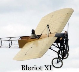 Sveriges enda flygande plan Bleriot XI - klicka !