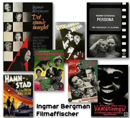 Ingmar Bergman filmaffischer - klicka !