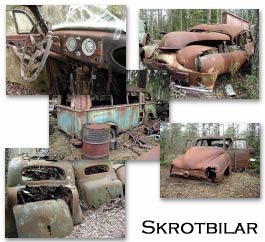 Skrotbilar - klicka !