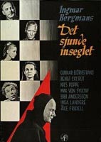 Det sjunde inseglet, regi & manus 1957. (1:a affisch)