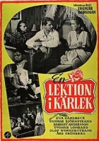 En lektion i k�rlek, regi & manus, 1954. (1:a affisch)