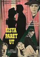 Sista paret ut, manus 1956.(1:a affisch)