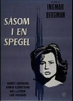S�som i en spegel, regi & manus 1961.(1:a affisch)