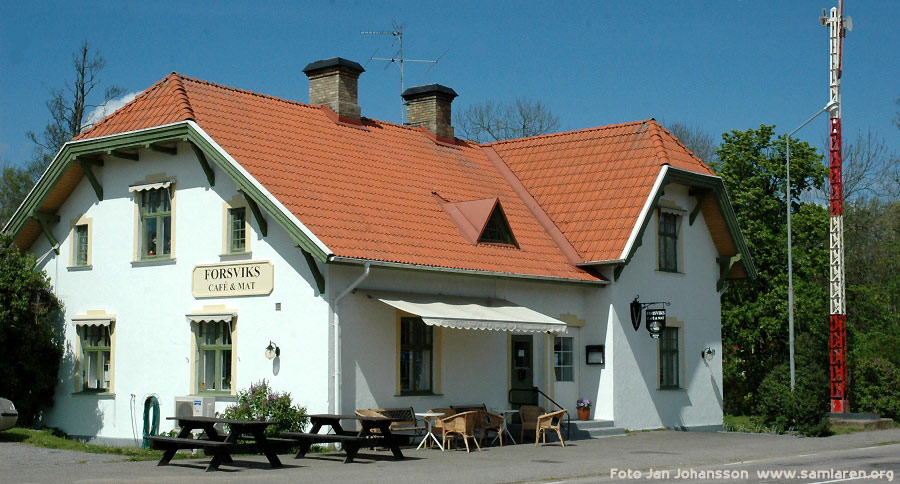 Forsviks bruksmilj� - f.d. slussvaktarbost�llet vid G�ta Kanal.