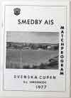 Smedby AIS - Hagahjdens BK 19/5 1977 - Klicka fr strre format