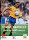 Sverige - Luxemburg 27/3 1999 - Klicka f�r st�rre format