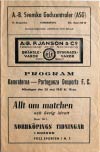 IFK Norrk�ping - Portugueze Desports 1951 - Klicka f�r st�rre format