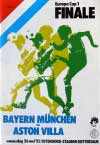 1982 Aston Villa - Bayern Mnchen - Klicka fr strre format
