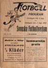 Svenska fotbollveckan 1923 i Stadion - Klicka f�r st�rre format
