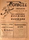 Sverige - Danmark 1923 - Klicka f�r st�rre format