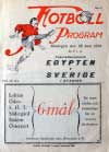 Sverige - Egypten 1924 - Klicka f�r st�rre format