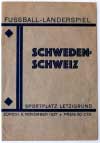 Schweiz - Sverige 1927  - Klicka f�r st�rre format