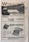 Sverige - Tyskland  5/10 1941 - Klicka f�r st�rre format