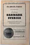 Danmark - Sverige 28/6 1942 - Klicka f�r st�rre format
