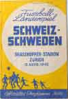 Schweiz - Sverige 15/11 1942 - Klicka f�r st�rre format