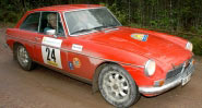 Bj�rn Hedlund/Lars Wallin, MG MGB GT V8 - Klicka f�r st�rre format