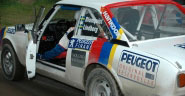 Gert Blomquist/Lena Lindberg, Peugeot 504 - Klicka f�r st�rre format