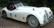 Kari Kousmanen/Mirja Kousmanen, Jaguar XK 140 OTS - Klicka f�r st�rre format