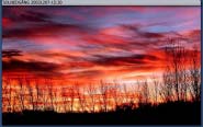 Solnedg�ng 20031207 - klicka f�r st�rre format