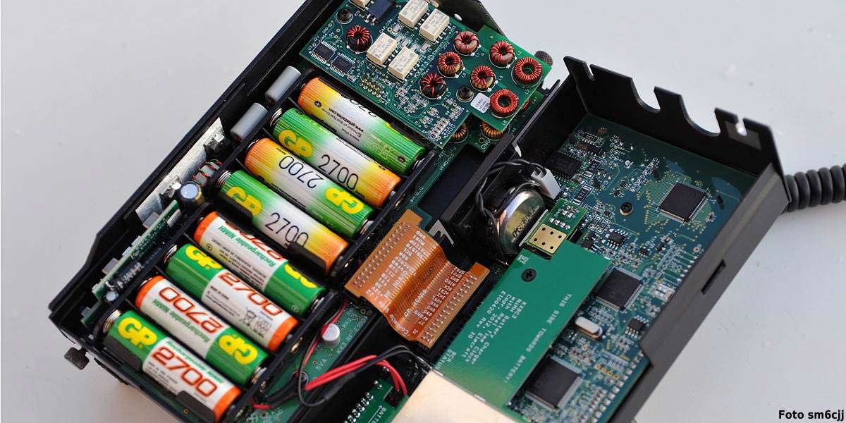 Transceiver KX3 - chassiet inkl batterier.