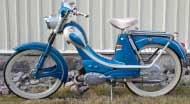 Monark. Jubileums-moped. I.L.O motor. 2-vxlad. 1960 - klicka fr strre format