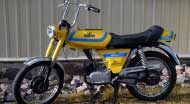 Rex Comet. Sach-motor. 3-v�xlad. Tillverkad i �sterike. K.T.M 1970 - klicka f�r st�rre format