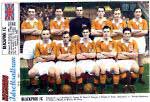 Blackpool FC bildades 1887. Klubben
avancerade till div. I 1930 efter att ha
spelat i div. II sedan 1896. Har nu spelat
i div I sedan 1937. Cupsegrare 1953.
- klicka f�r st�rre format