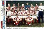 Stoke City FC bildades 1863 och var 
1888 med om att starta engelska ligan.
Klubben hette ursprungligen Stoke FC 
och antog nuvarande namn 1925 
- klicka f�r st�rre format