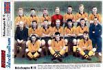 Wolverhampton Wanderers FC - popul�rt kallade Vargarna
bildades 1877 och �r en av engelsa ligans 12 ursprungliga medlemmar.
- klicka f�r st�rre format