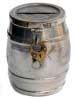 Sparb�ssa i form av en �ltunna 1920-1930 talet - Klicka f�r st�rre format