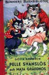 Pelle Svansl�s och Maja Gr�ddnos  1947 - klicka f�r st�rre format