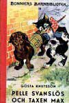 Pelle Svansl�s och taxen Max 1944 - klicka f�r st�rre format