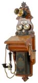 V�ggtelefon LM Ericsson 1890-tal - Klicka f�r st�rre format