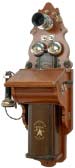 V�ggtelefon LM Ericsson omkring 1900 - Klicka f�r st�rre format