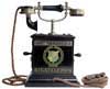 Telegrafverkets f�rsta bordstelefon  - Klicka f�r st�rre format