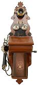 V�ggtelefon LM Ericsson 1890 -tal.
 - Klicka f�r st�rre format