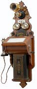V�ggtelefon LM Ericsson fr�n 1891 - Klicka f�r st�rre format