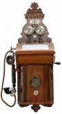V�ggtelefon LM Ericsson 1890-tal - Klicka f�r st�rre format