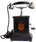 Norsk bordstelefon 1910-talet - Klicka f�r st�rre format
