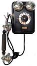 Automatisk v�ggtelefonapparat DE100 - Klicka f�r st�rre format