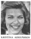Teater, Kristina Adolphson, dotter till Edvin A.