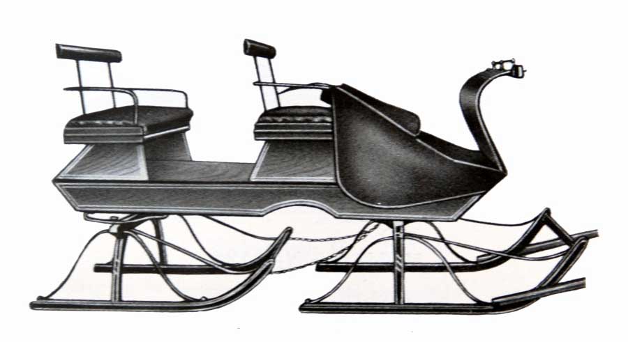K�lk-sl�da, som f�reg�ende men i gr�vre utf�rande. Passande till mj�lk-�k, �ven l�tt lastk�rning. Tj�roljad. Vikt ca 130 kilo.