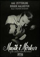 Musik i mrker, regi 1948.(1:a affisch)